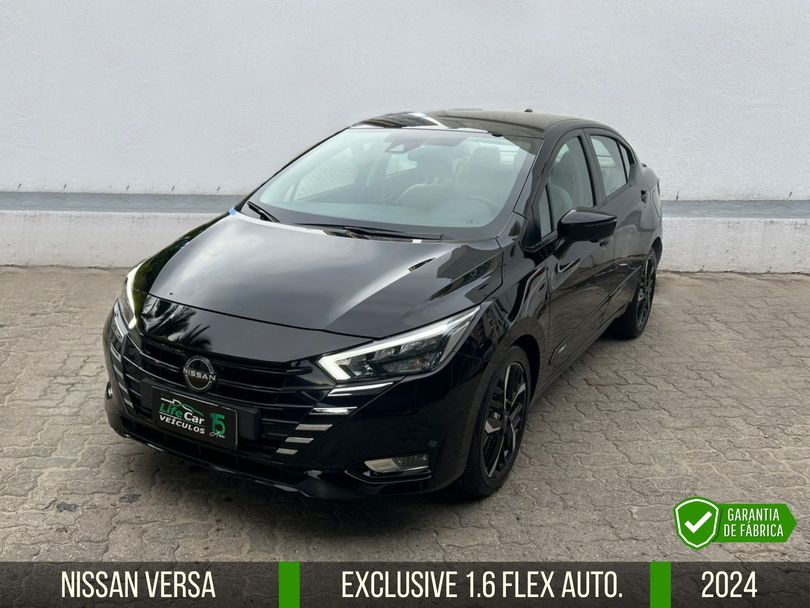 Nissan VERSA Exclusive 1.6 16V Flex Aut.