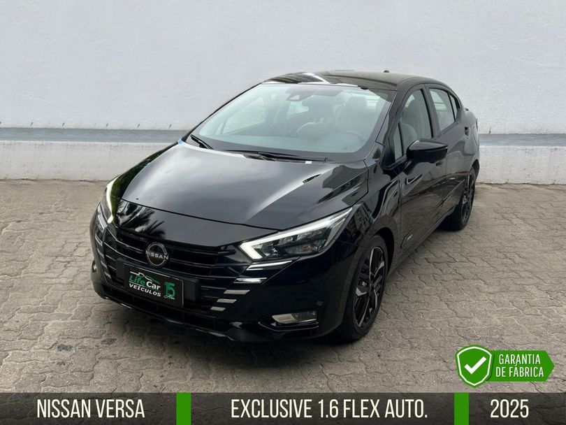 Nissan VERSA Exclusive 1.6 16V Flex Aut.