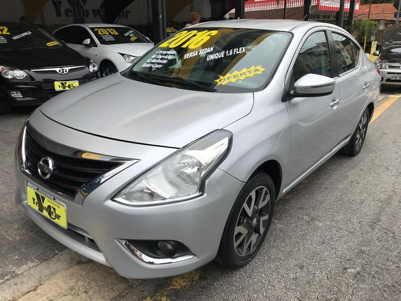 Nissan VERSA UNIQUE 1.6 16V Flex 4p Mec.