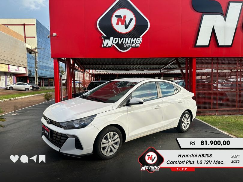 Hyundai HB20S Comfort Plus 1.0 Flex 12V Mec.