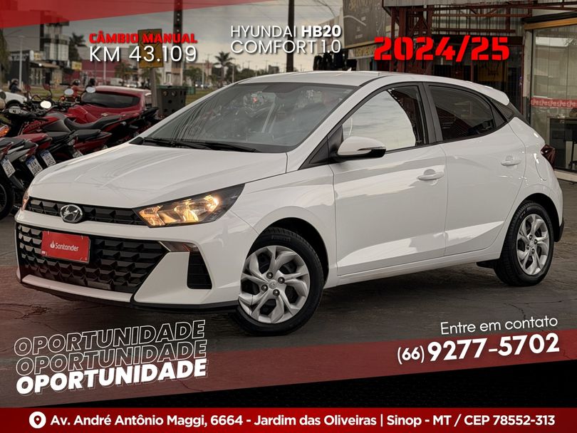 Hyundai HB20 Comfort Plus 1.0 Flex 12V Mec.