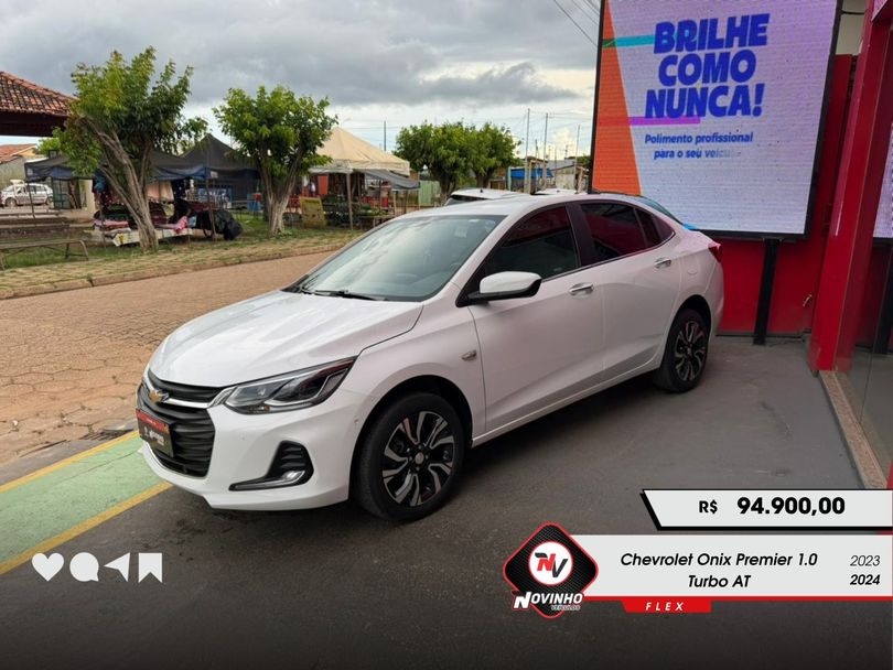 Chevrolet ONIX SED. Plus PREM. 1.0 12V TB Flex Aut