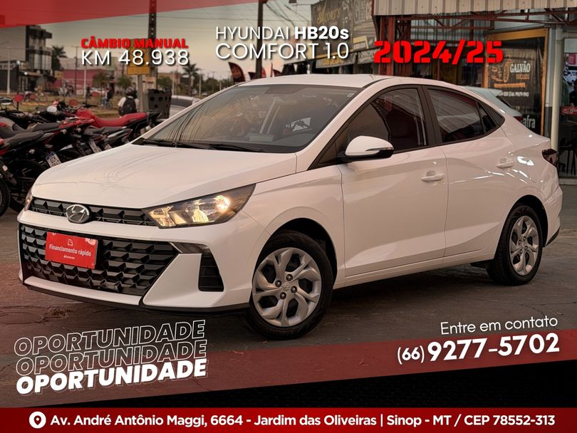 Hyundai HB20S Comfort Plus 1.0 Flex 12V Mec.