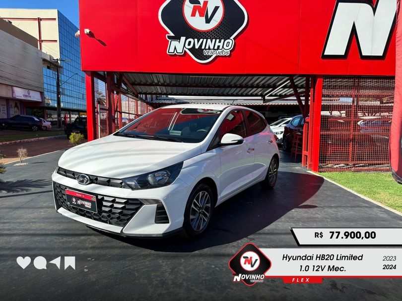 Hyundai HB20 Limited 1.0 Flex 12V Mec.
