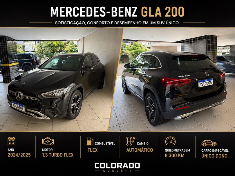 Mercedes GLA 200 Progressive 1.3 TB 16V Aut.(Híb)