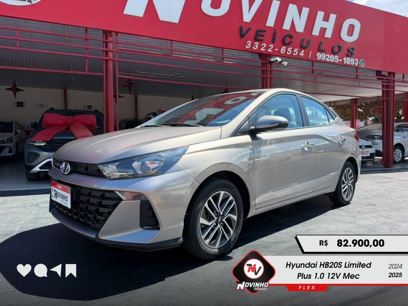 Hyundai HB20S Limited Plus 1.0  Flex 12V Mec.