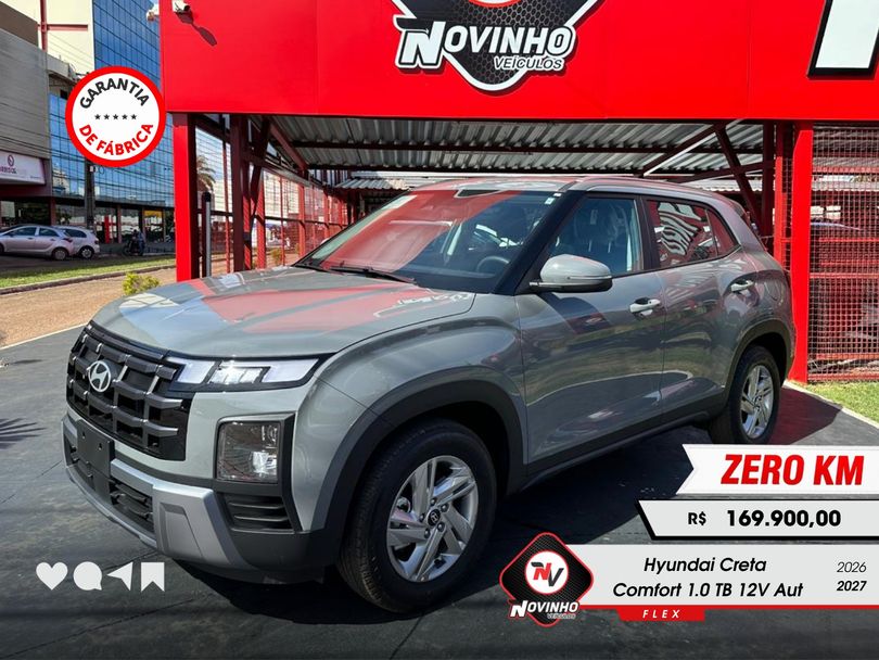 Hyundai Creta Comfort 1.0 TB 12V Flex Aut.