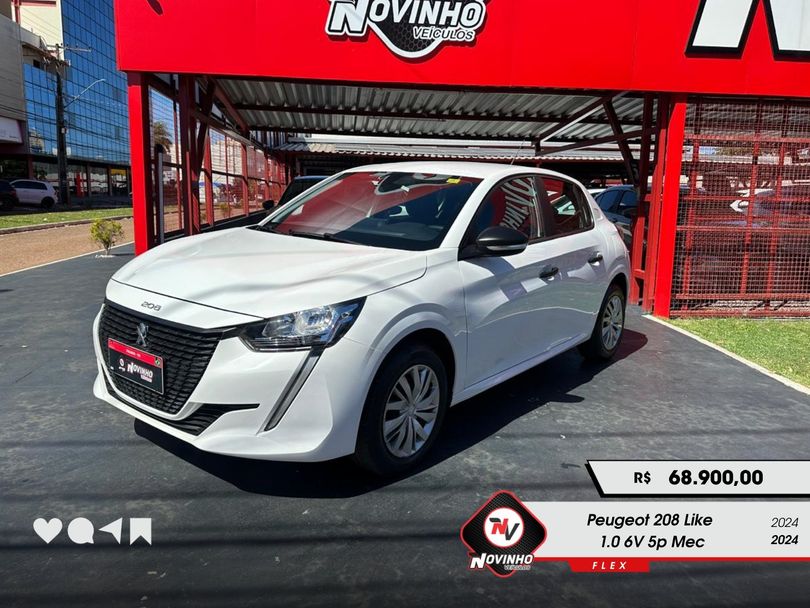 Peugeot 208 Like 1.0 Flex 6V 5p Mec.