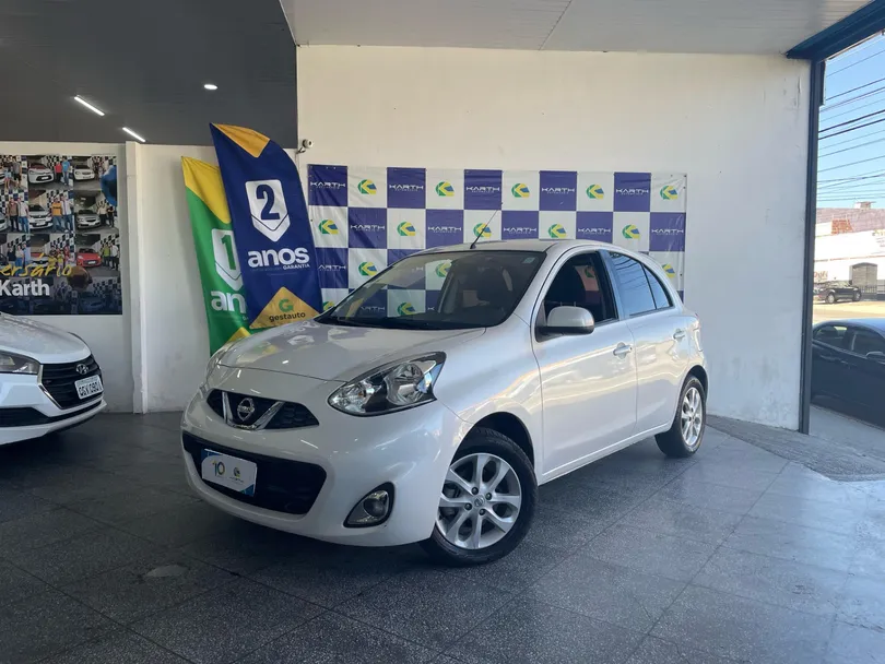 Nissan MARCH SV 1.6 16V FlexStart 5p Aut.