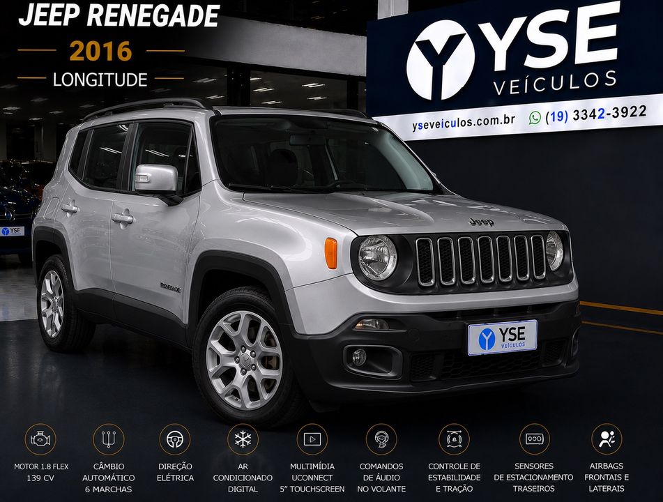 Jeep Renegade Longitude 1.8 4x2 Flex 16V Aut.