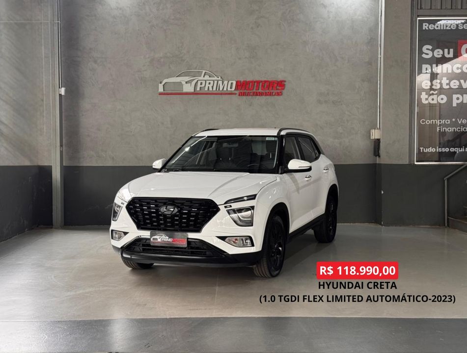 Hyundai Creta Limited 1.0 TB 12V Flex Aut.