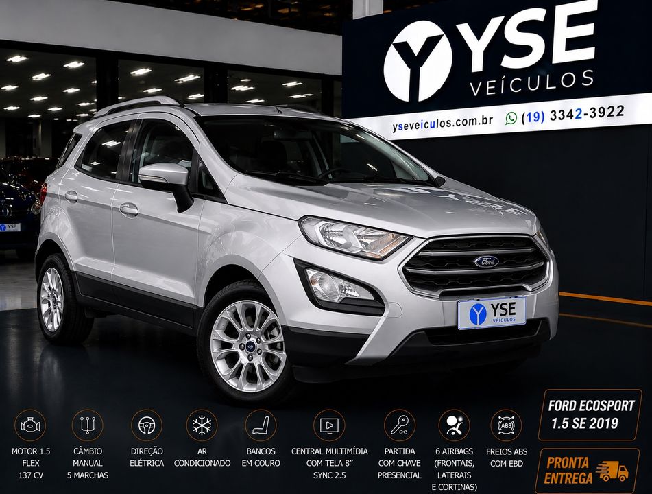 Ford EcoSport SE 1.5 12V Flex 5p Mec.