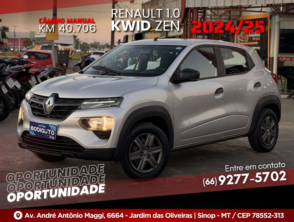 Renault KWID Zen 1.0 Flex 12V 5p Mec.