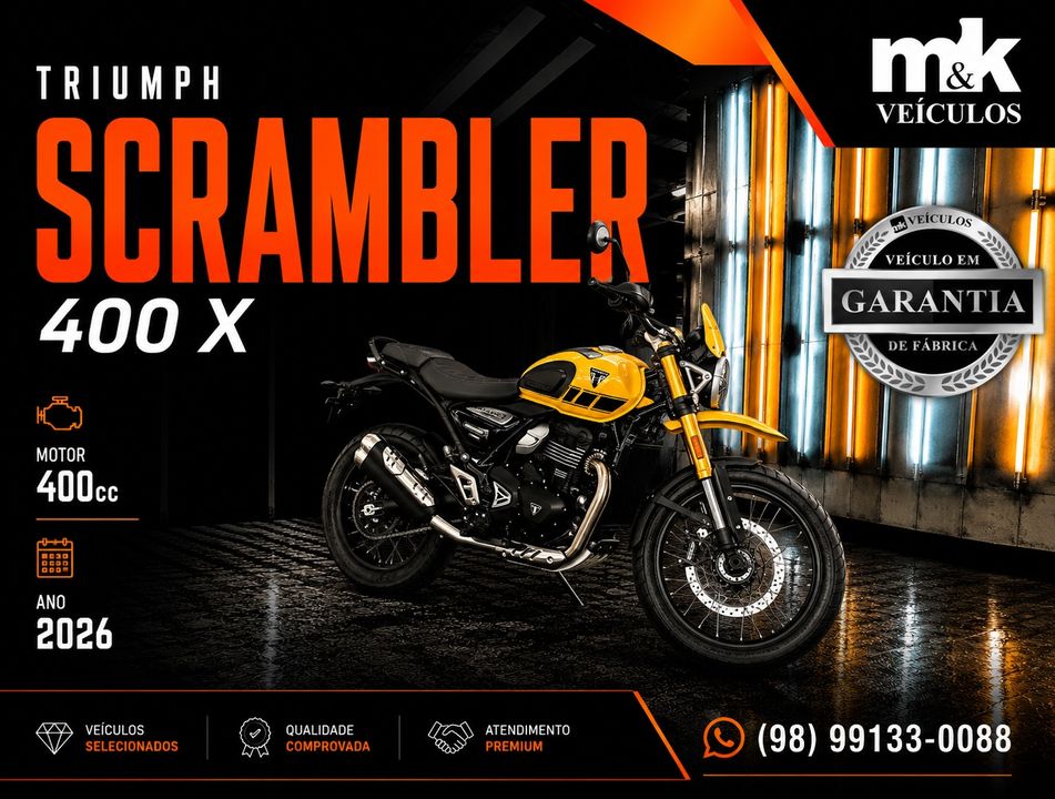 TRIUMPH SCRAMBLER 400 X