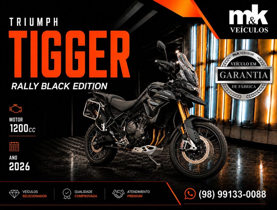 TRIUMPH TIGER 1200 RALLY BLACK Edition