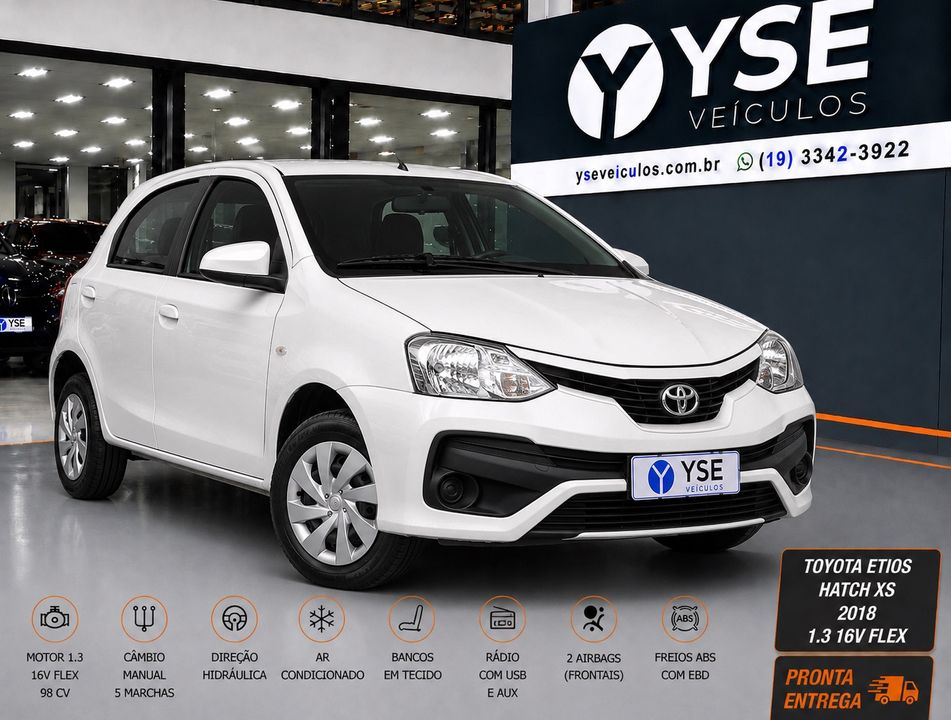 Toyota ETIOS XS 1.5 Flex 16V 5p Mec.