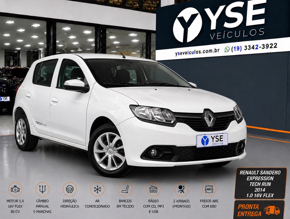 Renault SANDERO TechRun Hi-Flex 1.0 16V 5p