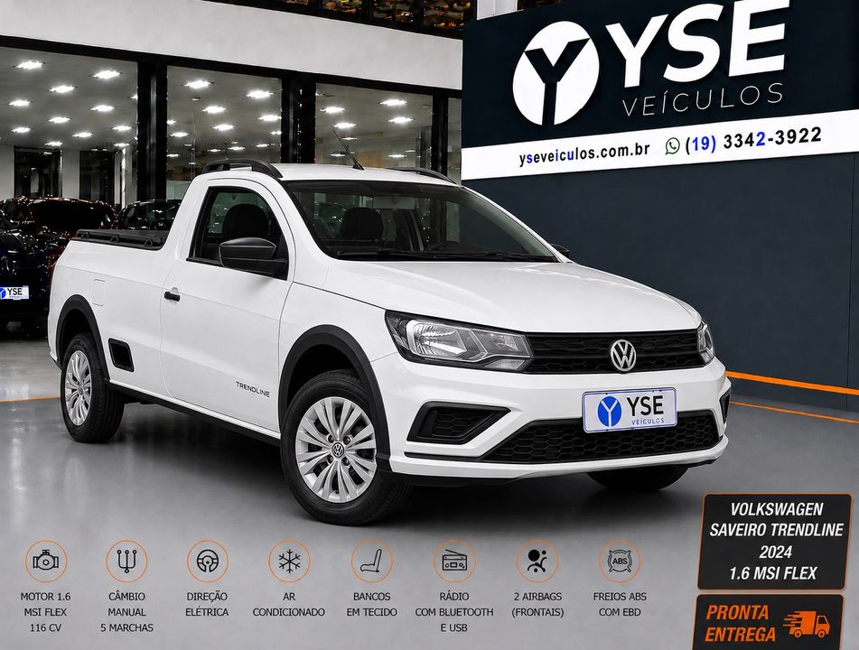 VolksWagen Saveiro Trendline 1.6 Total Flex 16V