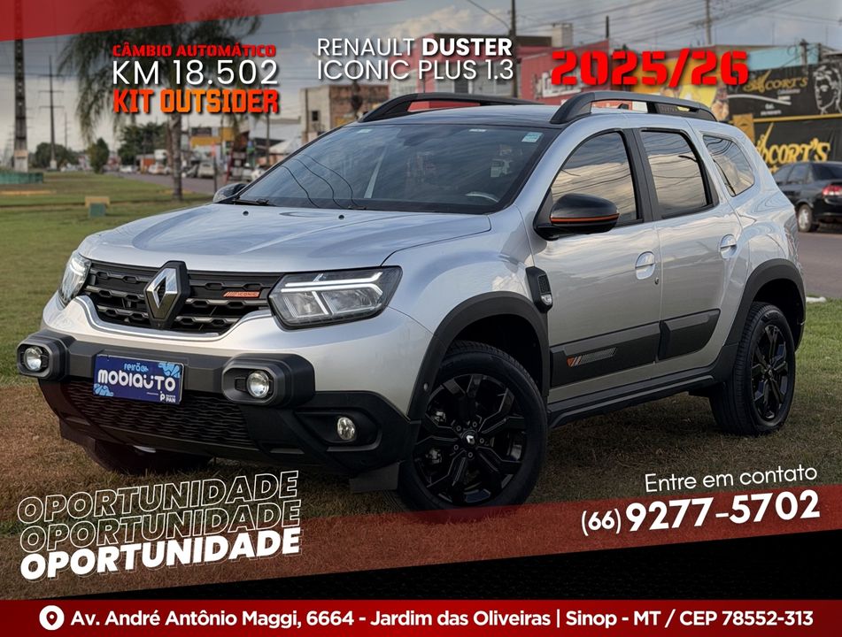 Renault DUSTER Iconic Plus 1.3 TB 16V Flex Aut.