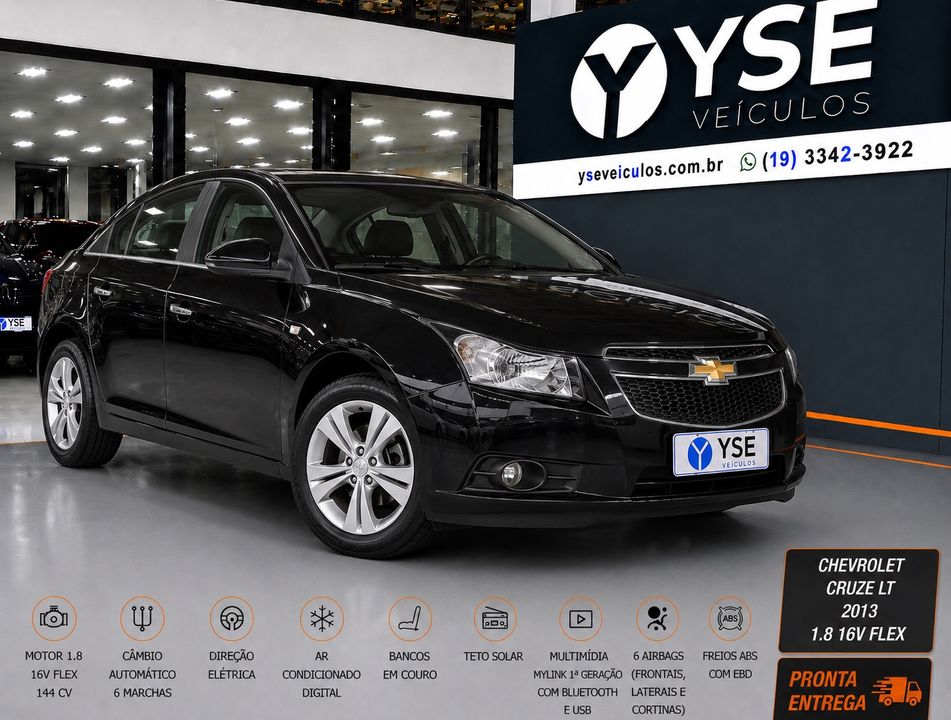 Chevrolet CRUZE LT 1.8 16V FlexPower 4p Aut.
