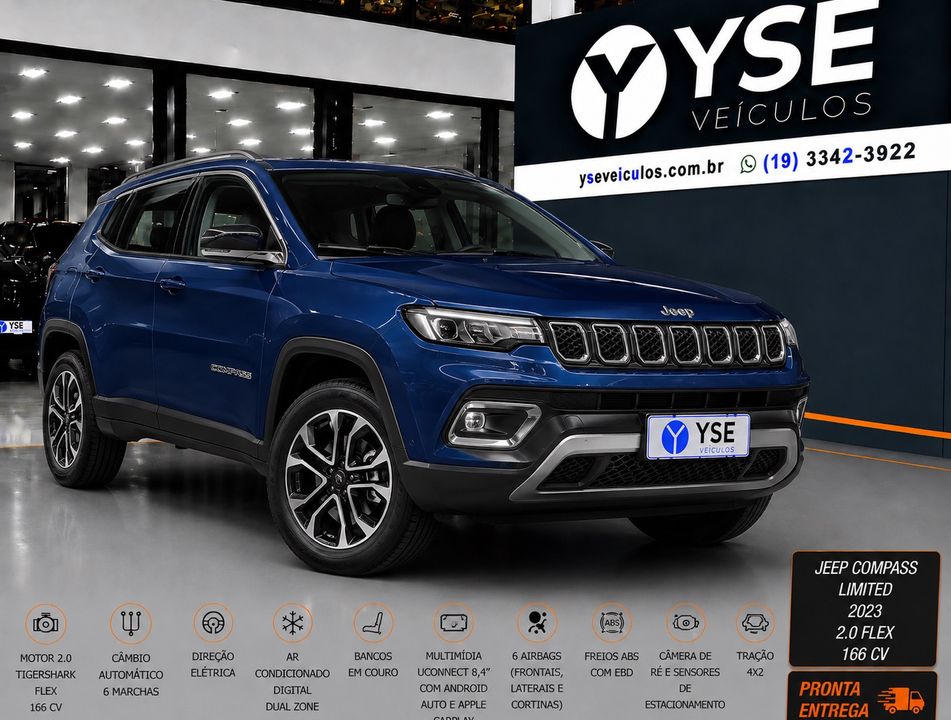 Jeep COMPASS LIMITED T270 1.3 TB 4x2 Flex Aut