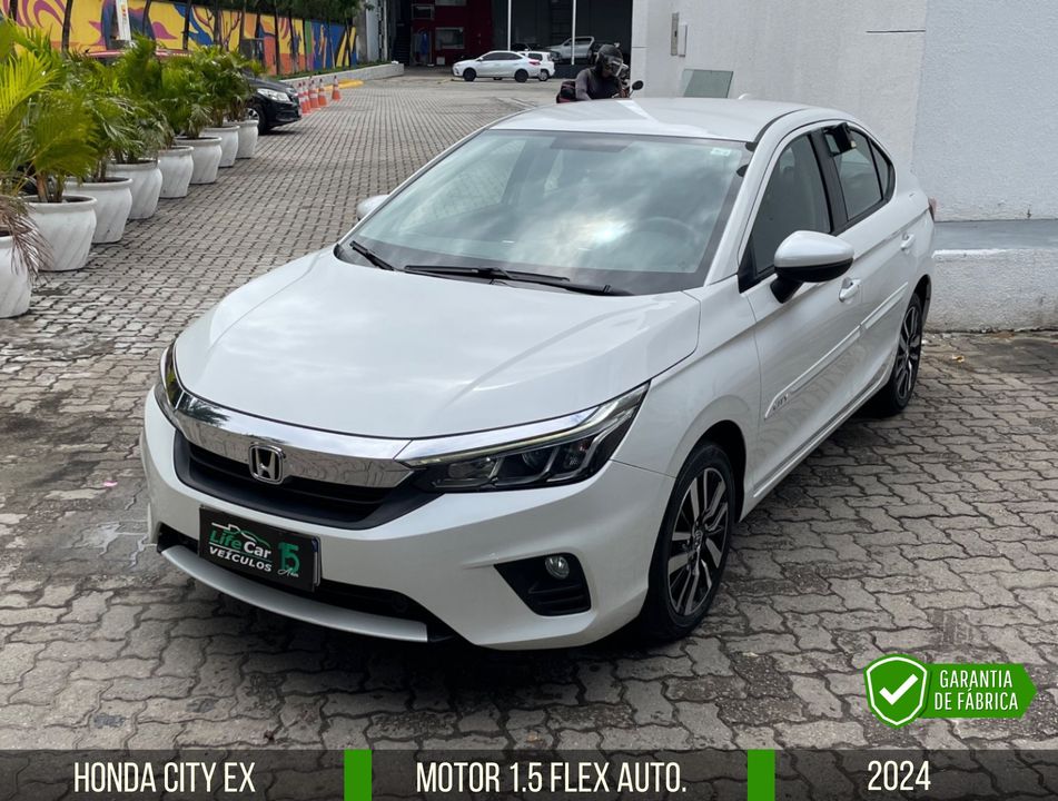 Honda CITY Sedan EX 1.5 Flex 16V 4p Aut.