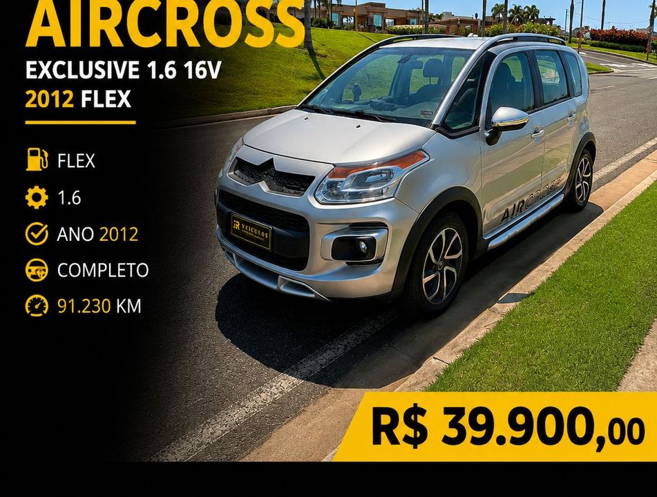 Citroën AIRCROSS Exclusive 1.6 Flex 16V 5p Mec.