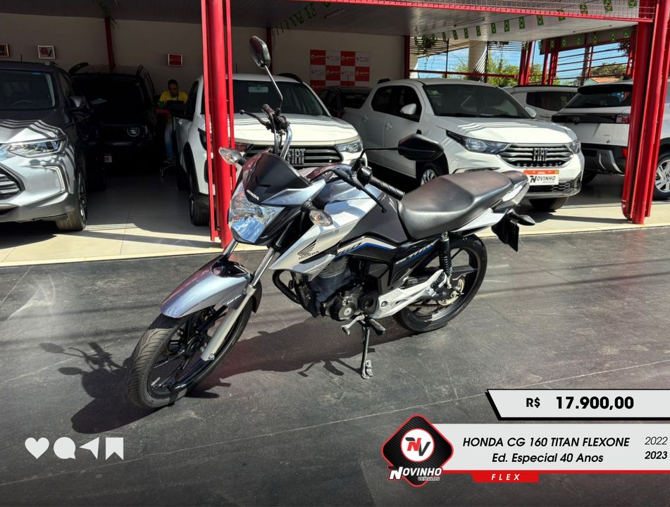 HONDA CG 160 TITAN FLEXONE/Ed.Especial 40 Anos