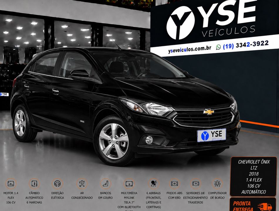 Chevrolet ONIX HATCH LTZ 1.4 8V FlexPower 5p Aut.