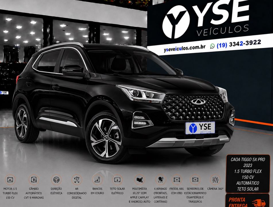 CHERY Tiggo 5X PRO 1.5 Turbo Flex Aut.