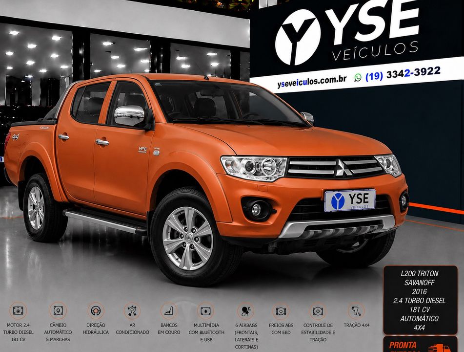 Mitsubishi L200 Triton Savanaoff 3.2 CD TBI Die.Mec