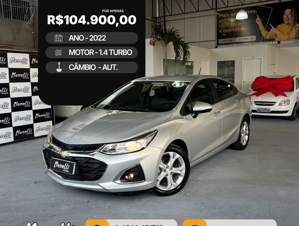 Chevrolet CRUZE LT 1.4 16V Turbo Flex 4p Aut.