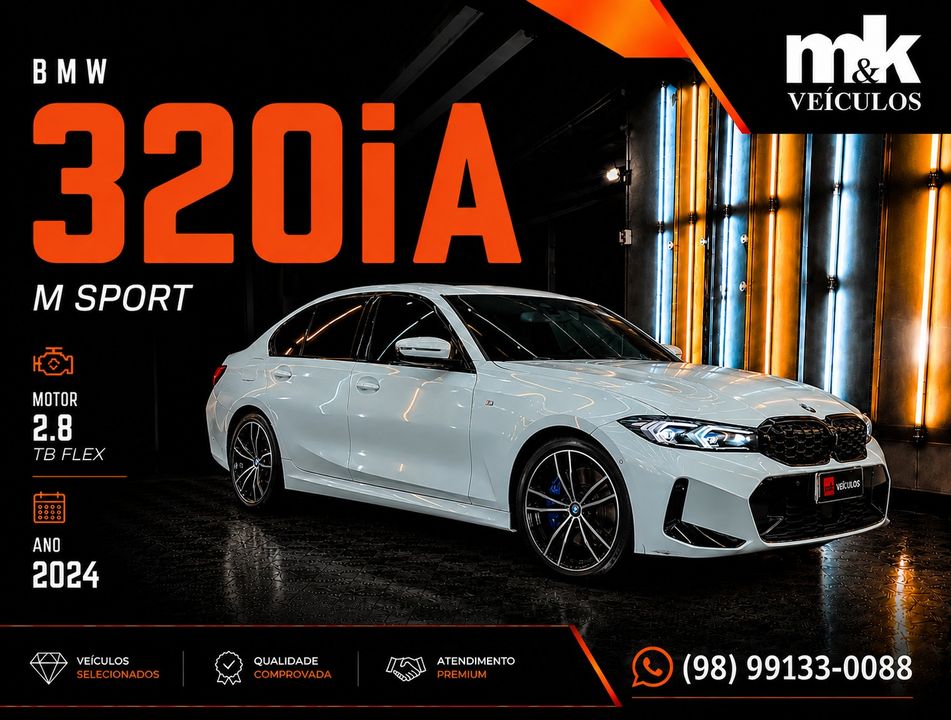 BMW 320iA 2.0 TB M Sport A.Flex/M.Sport 4p