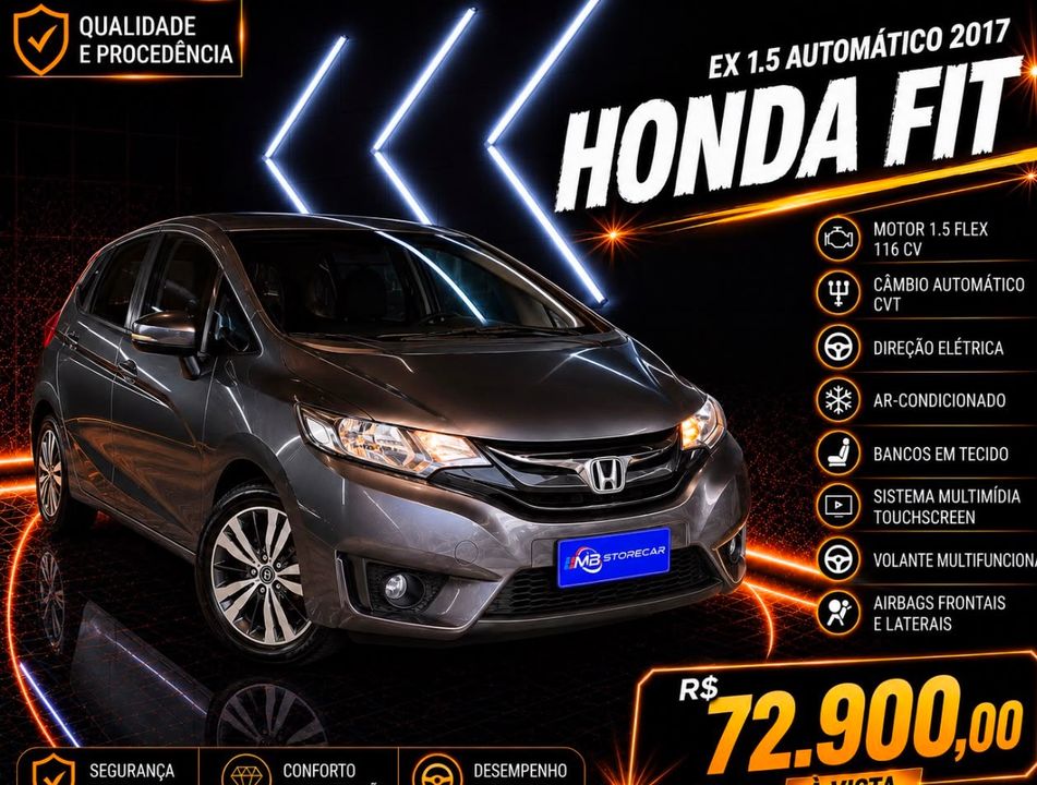 Honda Fit EX/S 1.5 Flex/Flexone 16V 5p Aut.