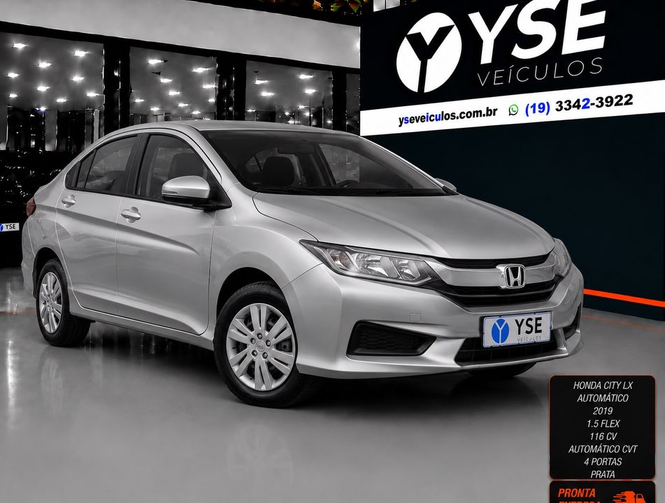 Honda CITY Sedan LX 1.5 Flex 16V 4p Aut.