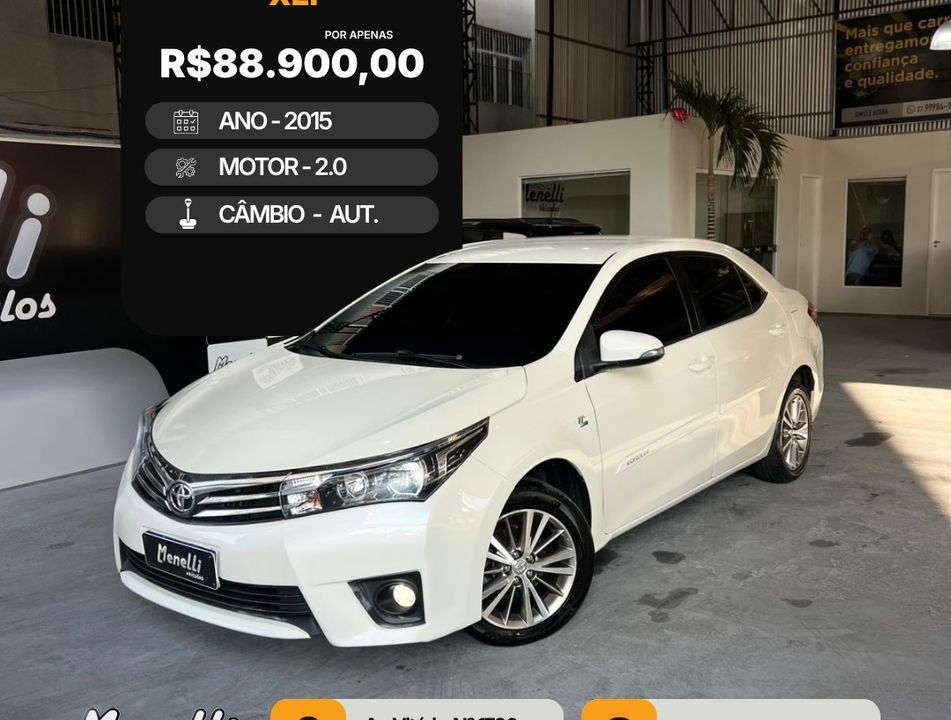 Toyota Corolla XEi 2.0 Flex 16V Aut.