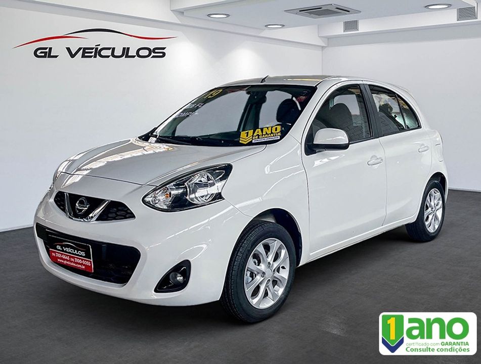 Nissan MARCH SV 1.6 16V FlexStart 5p Mec.