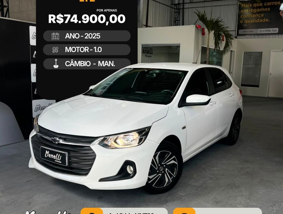Chevrolet ONIX HATCH LT 1.0 12V Flex 5p Mec.