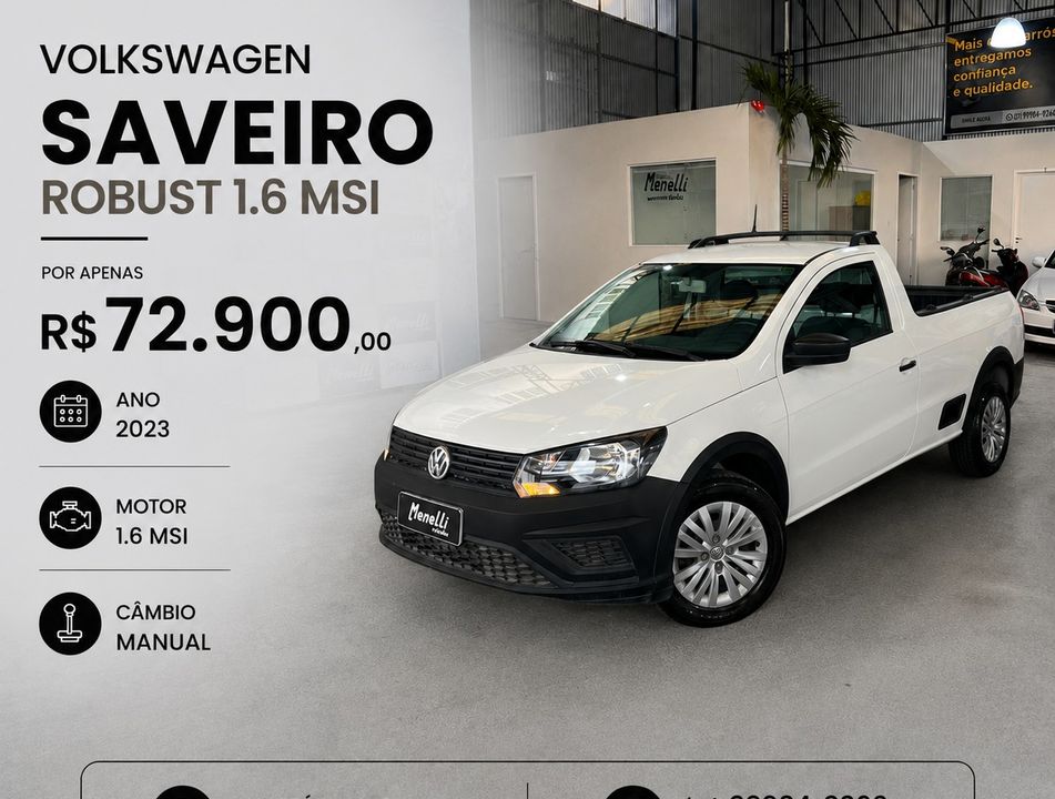 VolksWagen Saveiro Robust 1.6 Total Flex 16V 
