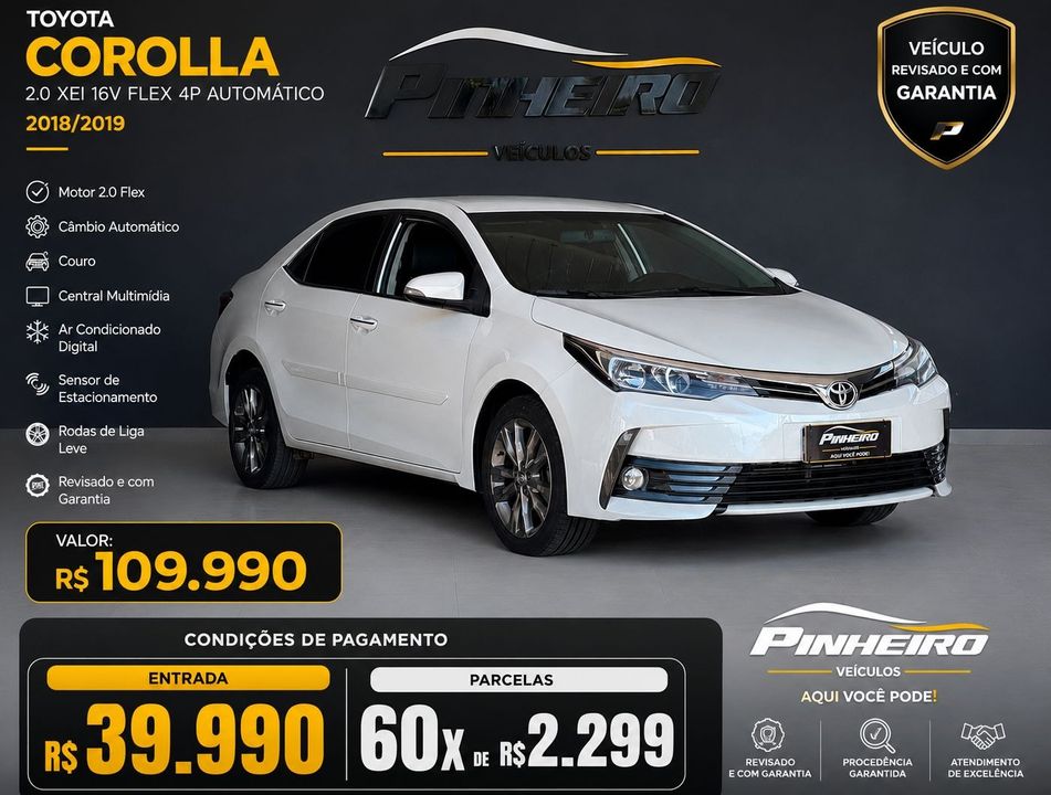Toyota Corolla XEi 2.0 Flex 16V Aut.