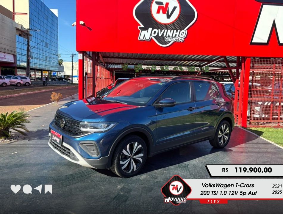 VolksWagen T-Cross 200 TSI 1.0  Flex 12V 5p Aut.