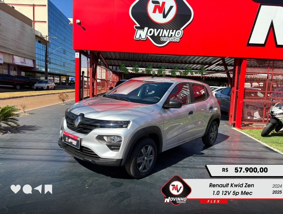 Renault KWID Zen 1.0 Flex 12V 5p Mec.