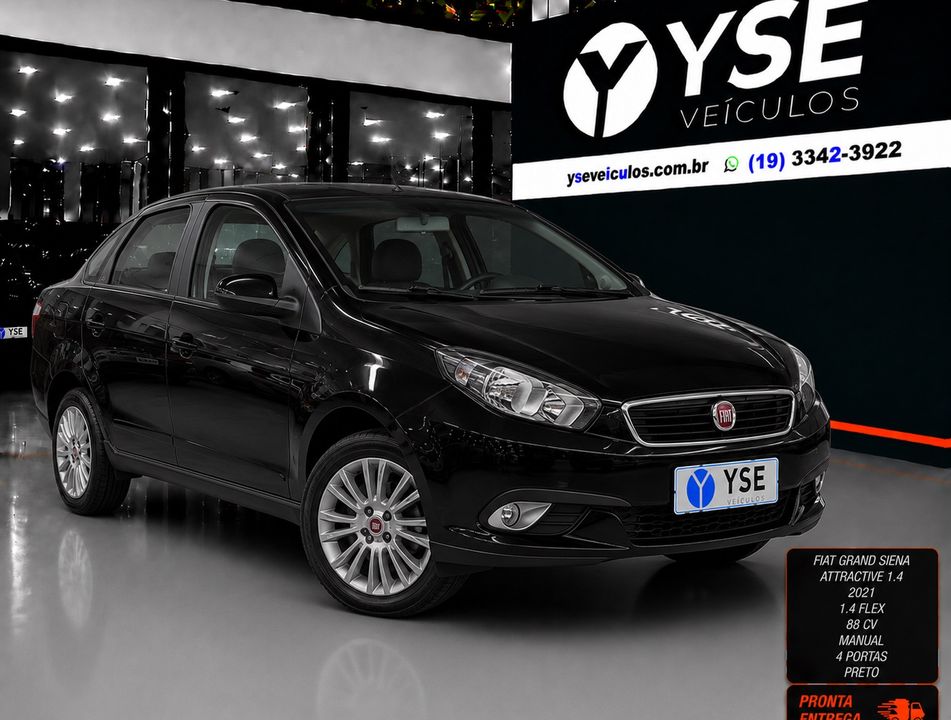 Fiat Grand Siena 1.4 EVO Flex 8V 4p