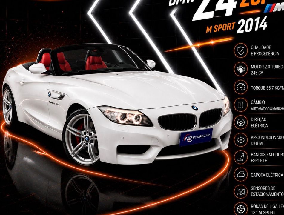 BMW Z4 Roadster sDRIVE 20i 2.0 16V 2p Aut.