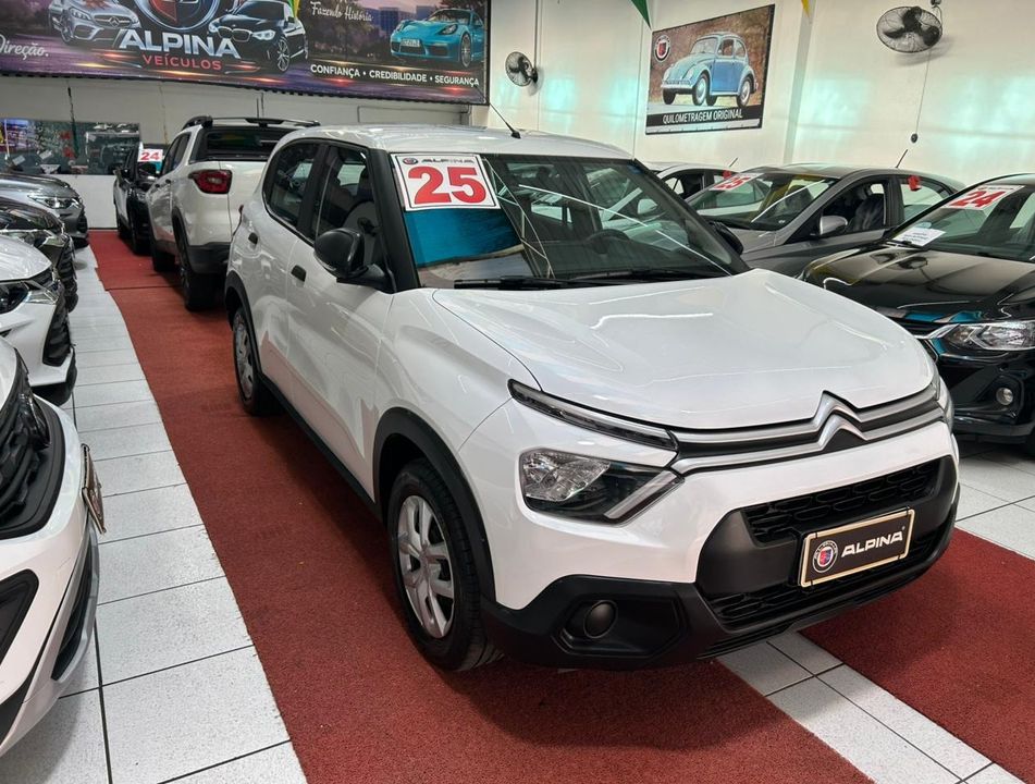 Citroën C3 Live Pack 1.0 Flex 6V 5p Mec.