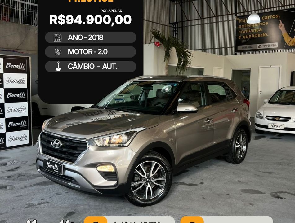 Hyundai Creta Prestige 2.0 16V Flex Aut.