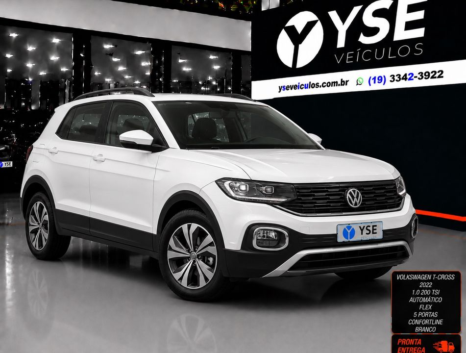 VolksWagen T-Cross Comfor. 200 TSI 1.0 Flex 5p Aut.