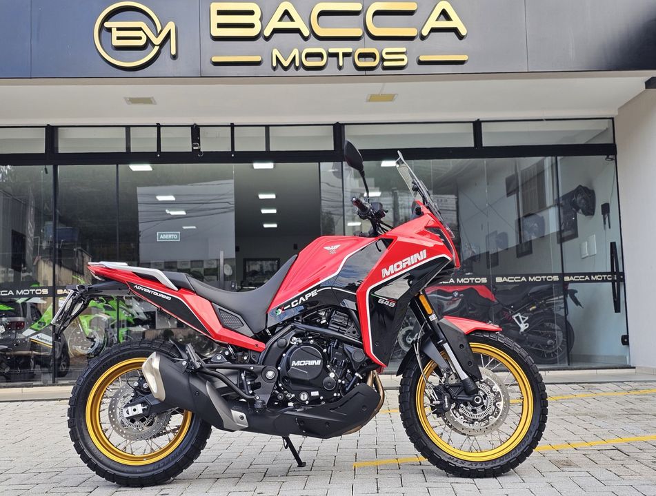 MOTOMORINI X-CAPE SPOKE GOLD EDITION 650 