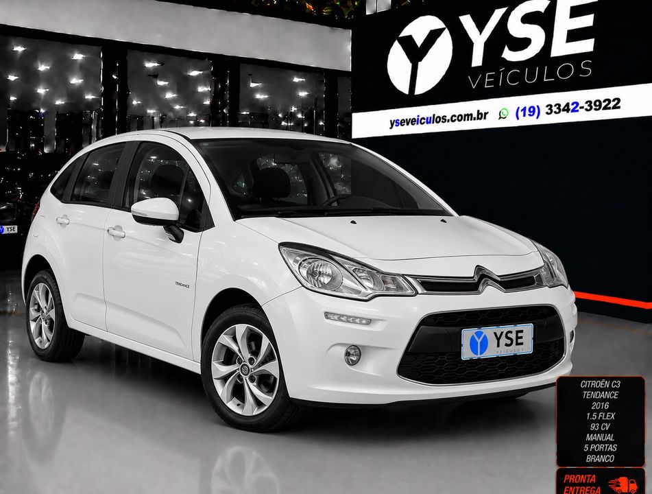 Citroën C3 Tendance 1.6 VTi Flex Start 16V Aut.