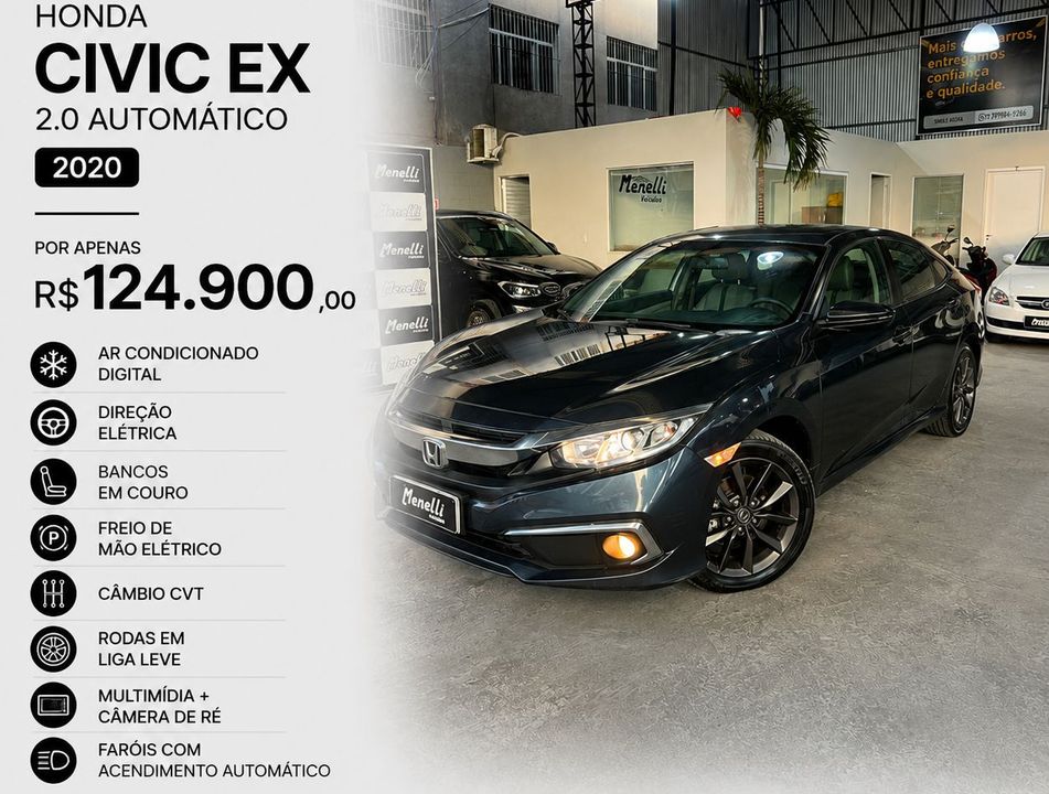 Honda Civic Sedan EX 2.0 Flex 16V Aut.4p
